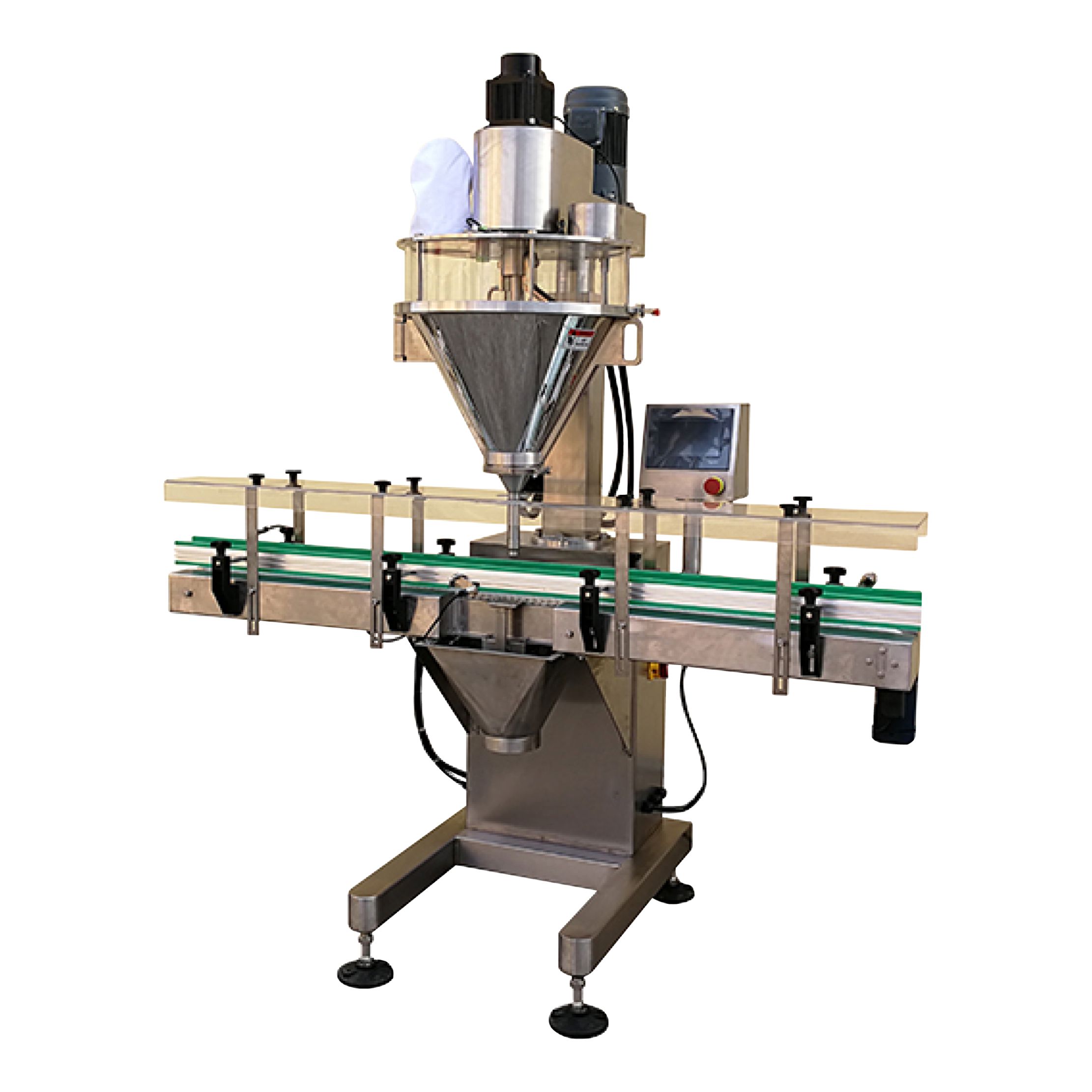 Automatic metering filling and package machine