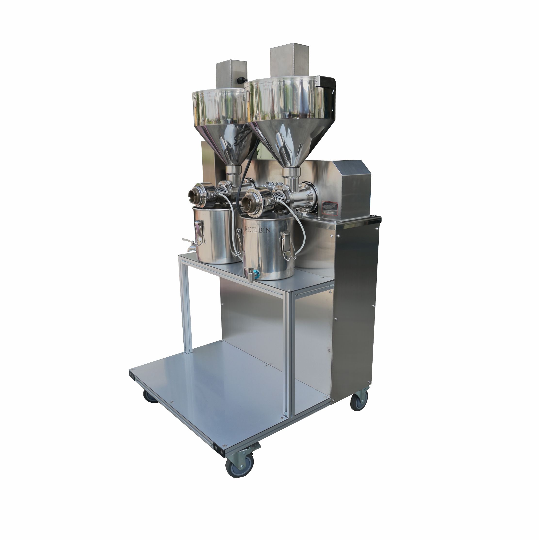 Double System Cold Press Oil Machine