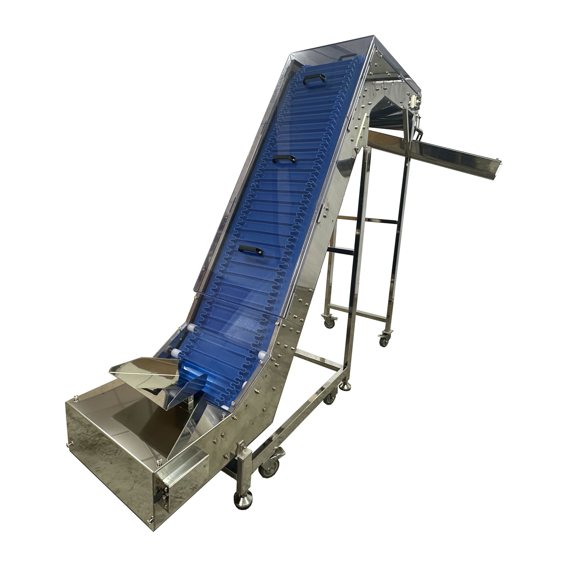 Z式不銹鋼裙邊食品級輸送機