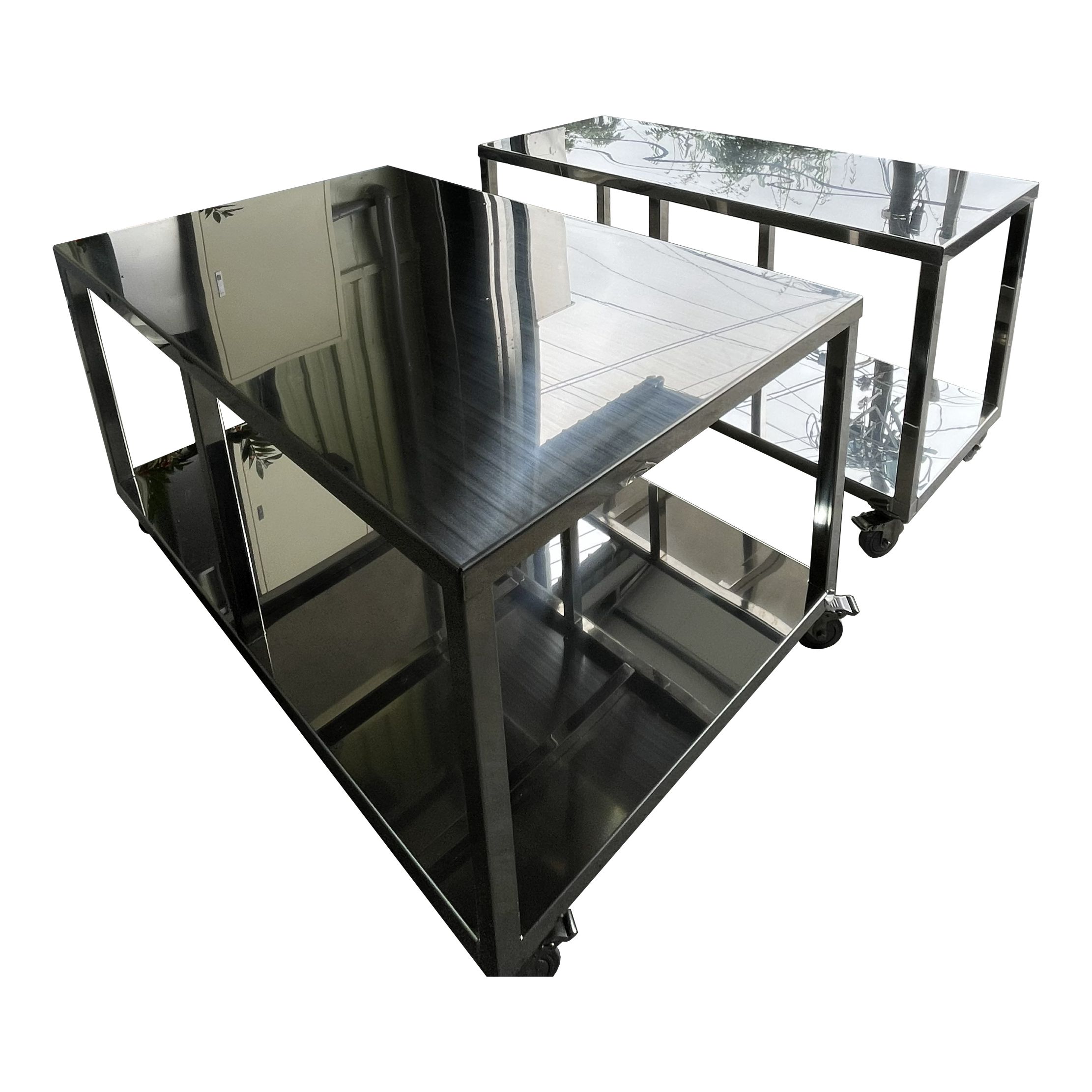 不銹鋼工作桌、爬梯架台